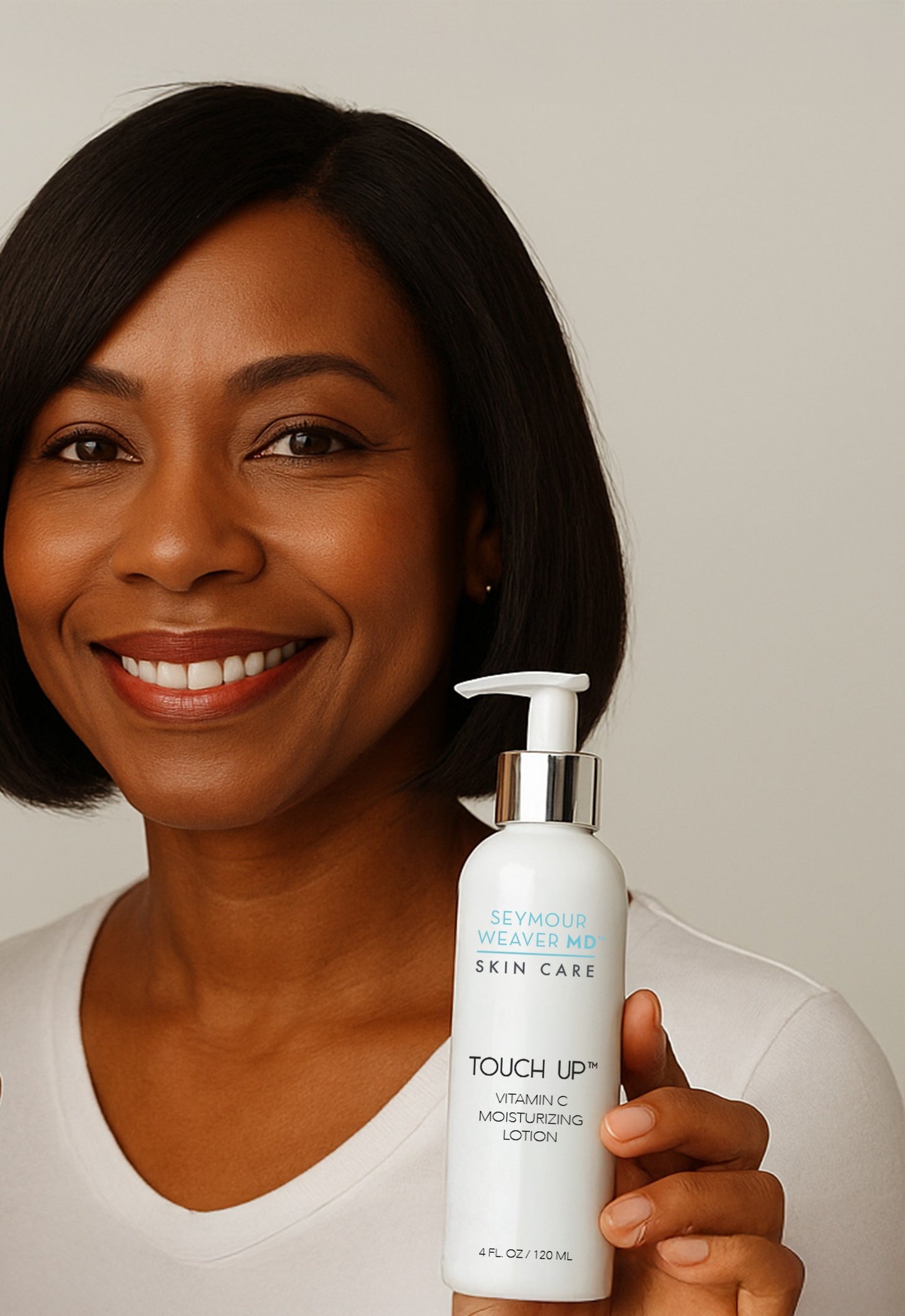TOUCH UP Vitamin C Facial Moisturizing Lotion - Radiance, Firmness and All Day Hydration
