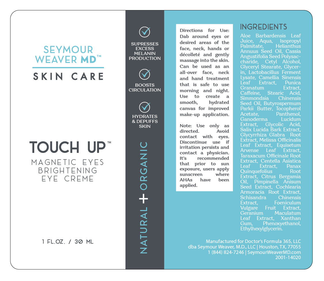 TOUCH UP "Magnetic Eyes" BRIGHTENING EYE CREME