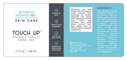 TOUCH UP Vitamin C Ferulic Serum - Advanced Repair (2oz Value Sized)